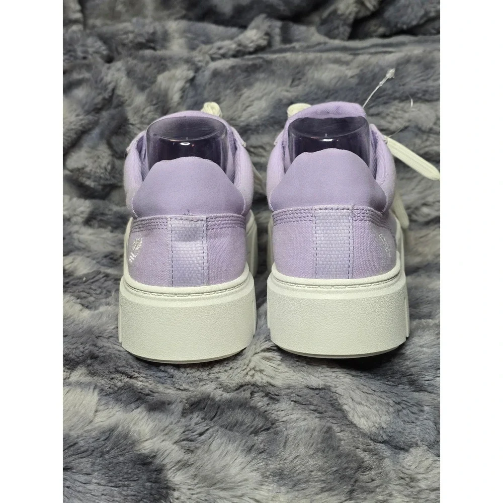 NEW Timberland Laurel Women's Purple/‎ Lilac Platform Canvas Sneakers Size 10